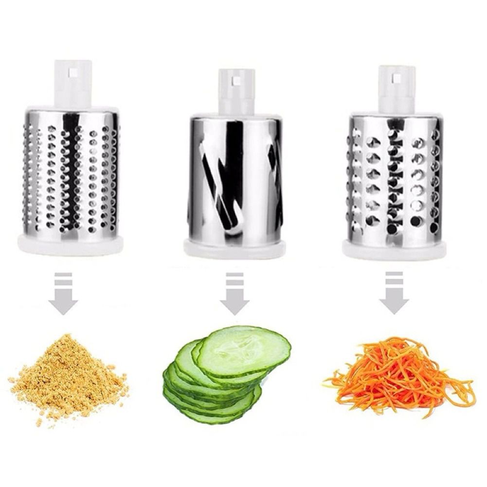 Cortador Fatiador Legumes Verdura Ralador 3 Laminas - Imagem 5