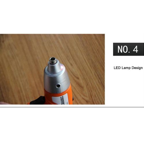 Furadeira Parafusadeira Chave De Fenda Elétrica Recarregável - Imagem 3