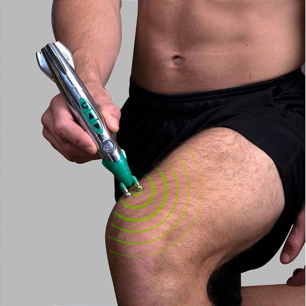 Caneta De Acupuntura Elétrica Para Alívio De Dores Terapia - Imagem 6