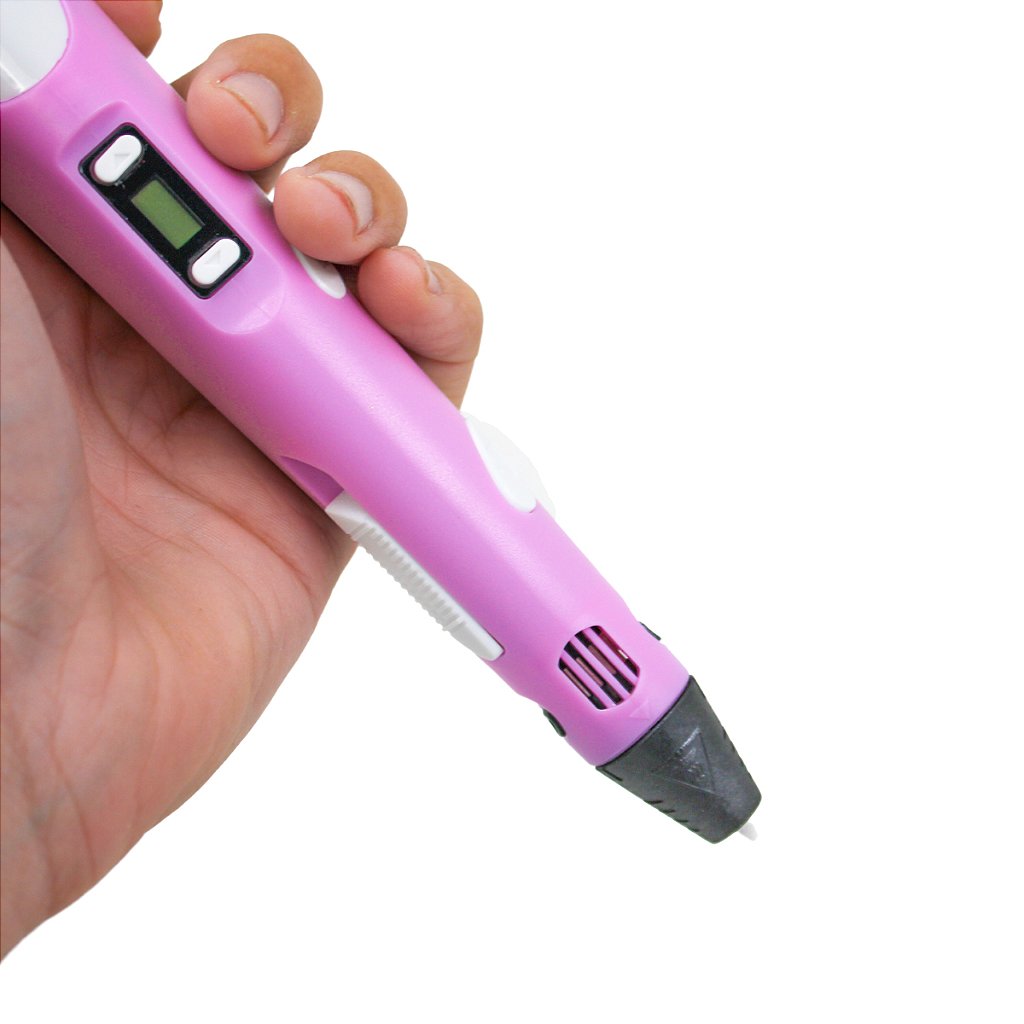 Caneta 3D Impressora Carregamento USB Com Refil Filamento - Imagem 2