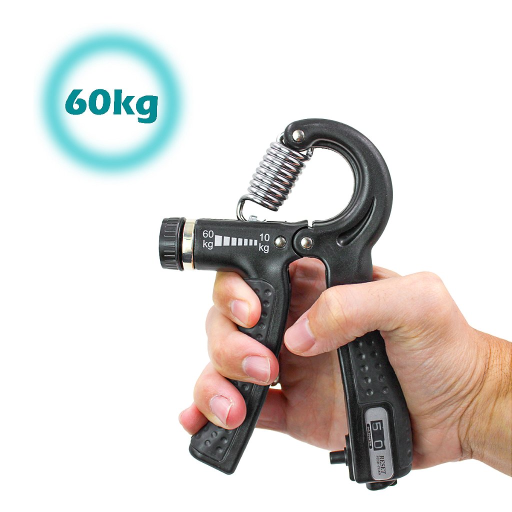 Hand Grip Mão Ajustável 60kg C/ Contador - Imagem 4