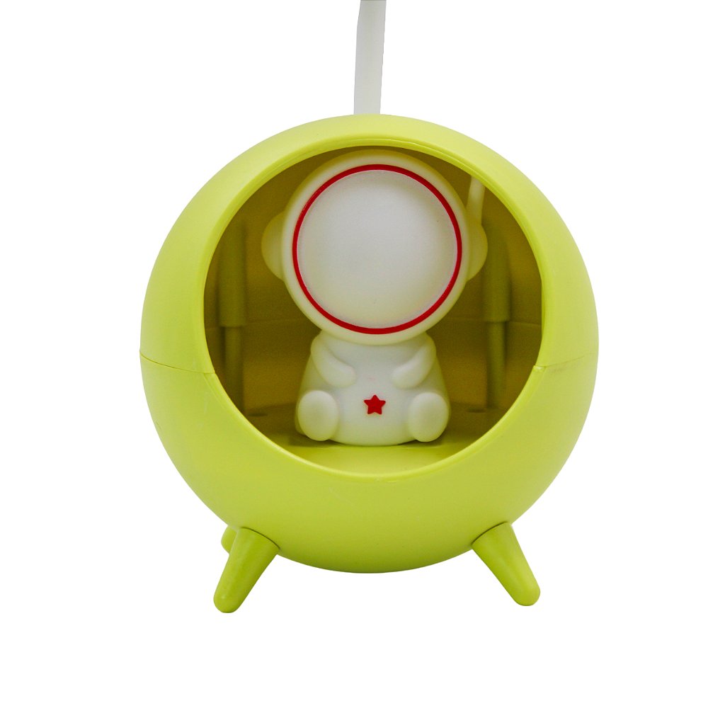 Luminária De Mesa Decorativa Articulável P/ Leitura Astronauta - Imagem 6