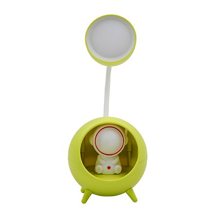 Luminária De Mesa Decorativa Articulável P/ Leitura Astronauta - Imagem 9