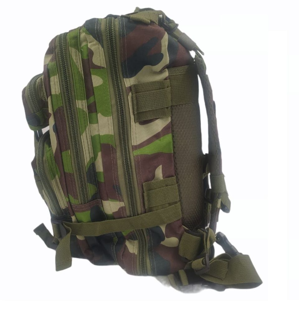 Mochila Tatica Militar Assalt 30l 3d Verde Camuflada Padrão - Imagem 4