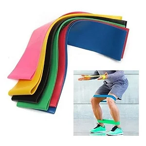 Kit 3 Faixas Elásticas De Exercício Hip Resistance Bands - Imagem 8