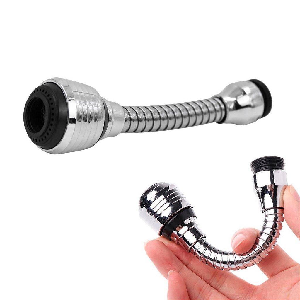 Extensor Adaptador Para Torneira Flexível Bico Arejador - Imagem 7