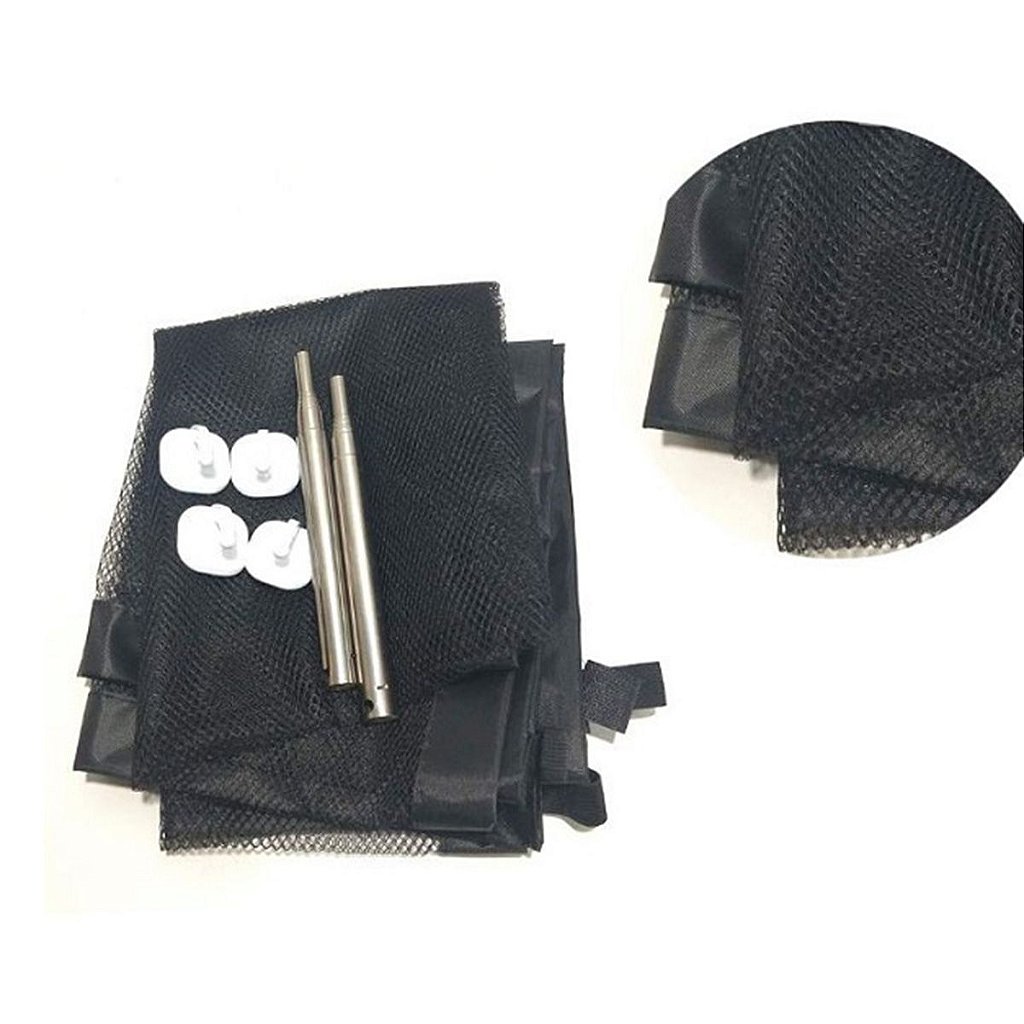 Tela Protetora Porta Grade Bebes Cães Gatos Pet 182x76cm - Imagem 9