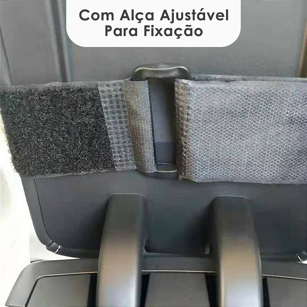 Organizador Porta Objetos Para Carro Veículos Bolso Com Porta Copos Retrátil Porta Trecos - Imagem 2