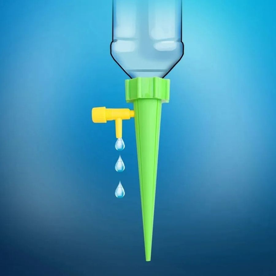 Kit 10 Peças Irrigadora De Planta Conta Gotas Regador Automático Gotejamento - Imagem 2