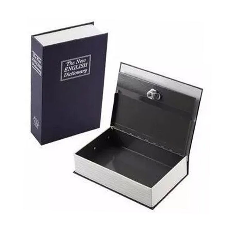 Cofre Livro Formato Dicionário De Inglês Tamanho Pequeno - Imagem 4
