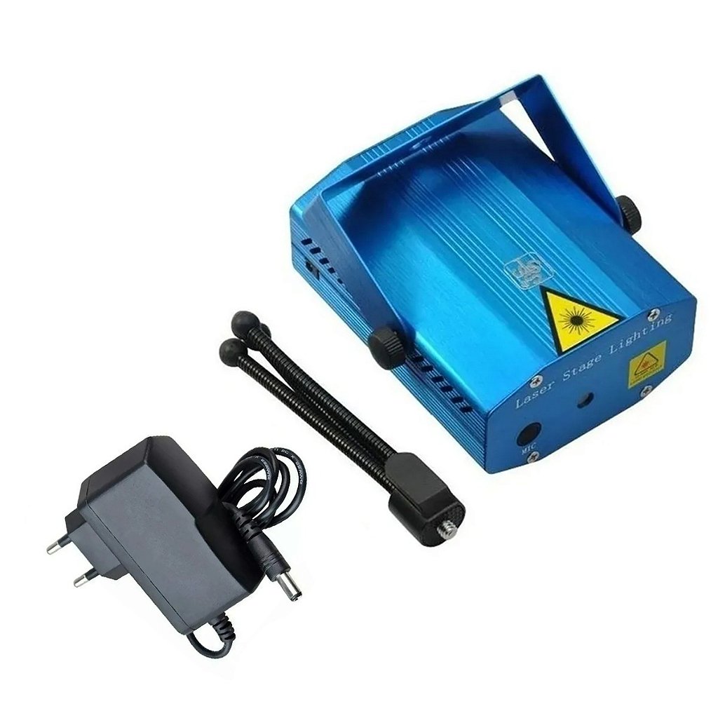 Mini Laser Led Projetor Raio Holográfico Luzes Natal Papai Noel - Imagem 3