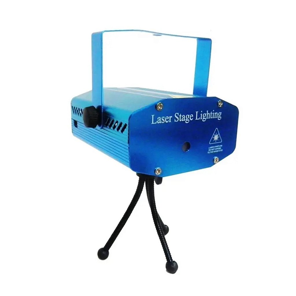 Mini Laser Led Projetor Raio Holográfico Luzes Natal Papai Noel - Imagem 4