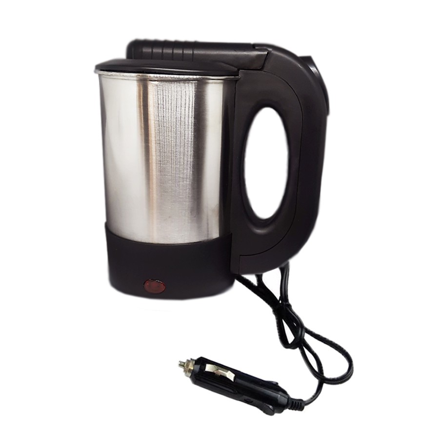 Chaleira Elétrica Portátil 12v Carro Chá Café Inox 500 ml - Imagem 5