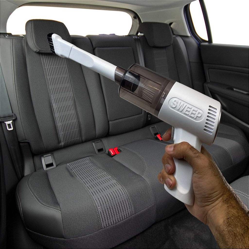 Mini Aspirador De PóPortátil Vácuo Sem Fio Com Bateria - Imagem 4