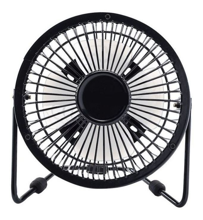 Mini Ventilador Usb Portátil De Mesa Silencioso Articulável - Imagem 2