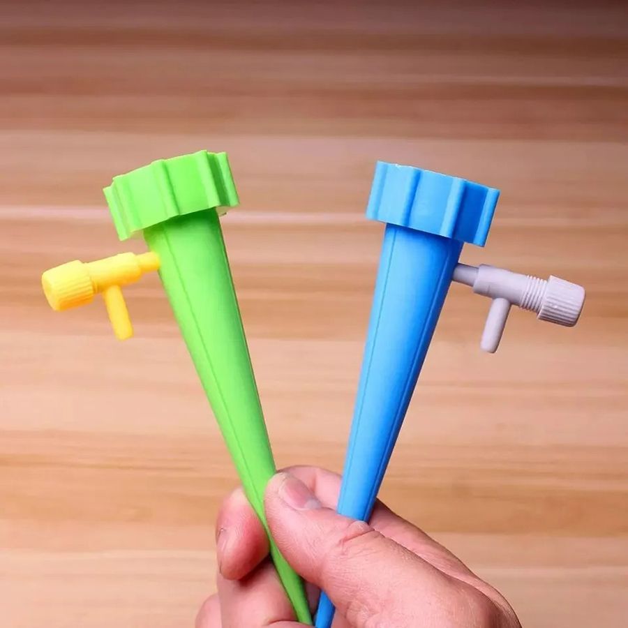 Kit 10 Peças Irrigadora De Planta Conta Gotas Regador Automático Gotejamento - Imagem 4