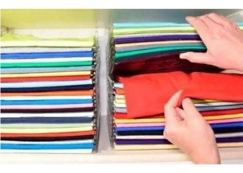 Organizador Roupas Camisas E Camisetas Arquivo 10 camadas - Imagem 5