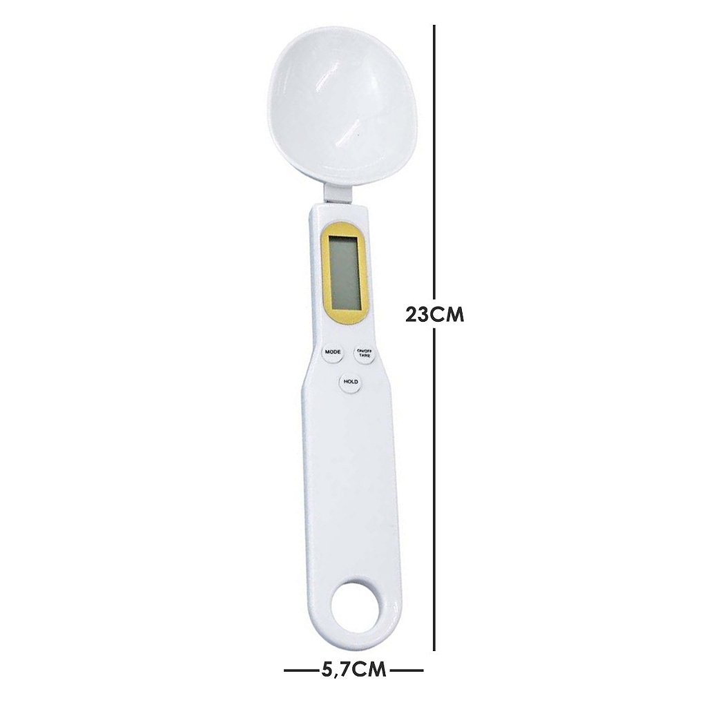 Colher Balança Digital Medidora Dosador Para Restaurante Dieta Receitas - Imagem 7