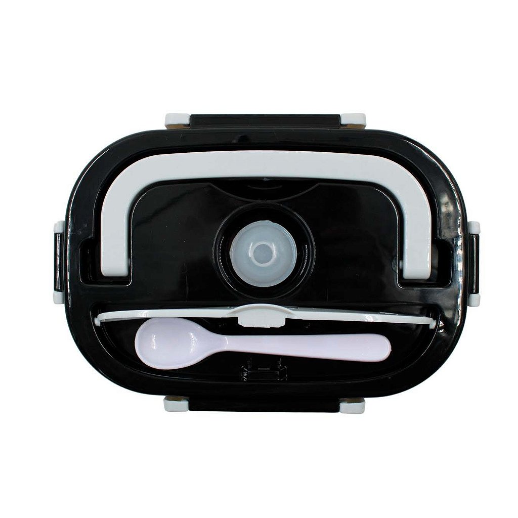 Marmita Térmica Elétrica 1,5L Portátil 110V Preto - Imagem 6