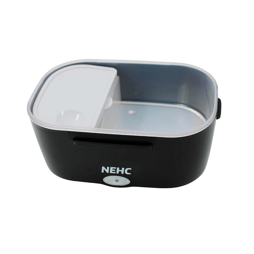 Marmita Térmica Elétrica 1,5L Portátil 220v Tomada e Carro 12v Preto - Imagem 10