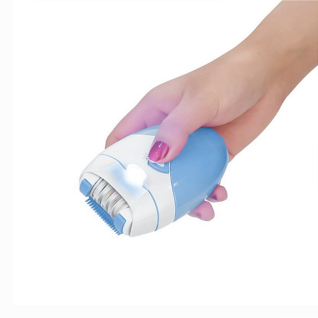 Depilador Elétrico Sem Fio USB Remove Na Raiz Portátil Rosa - Imagem 5