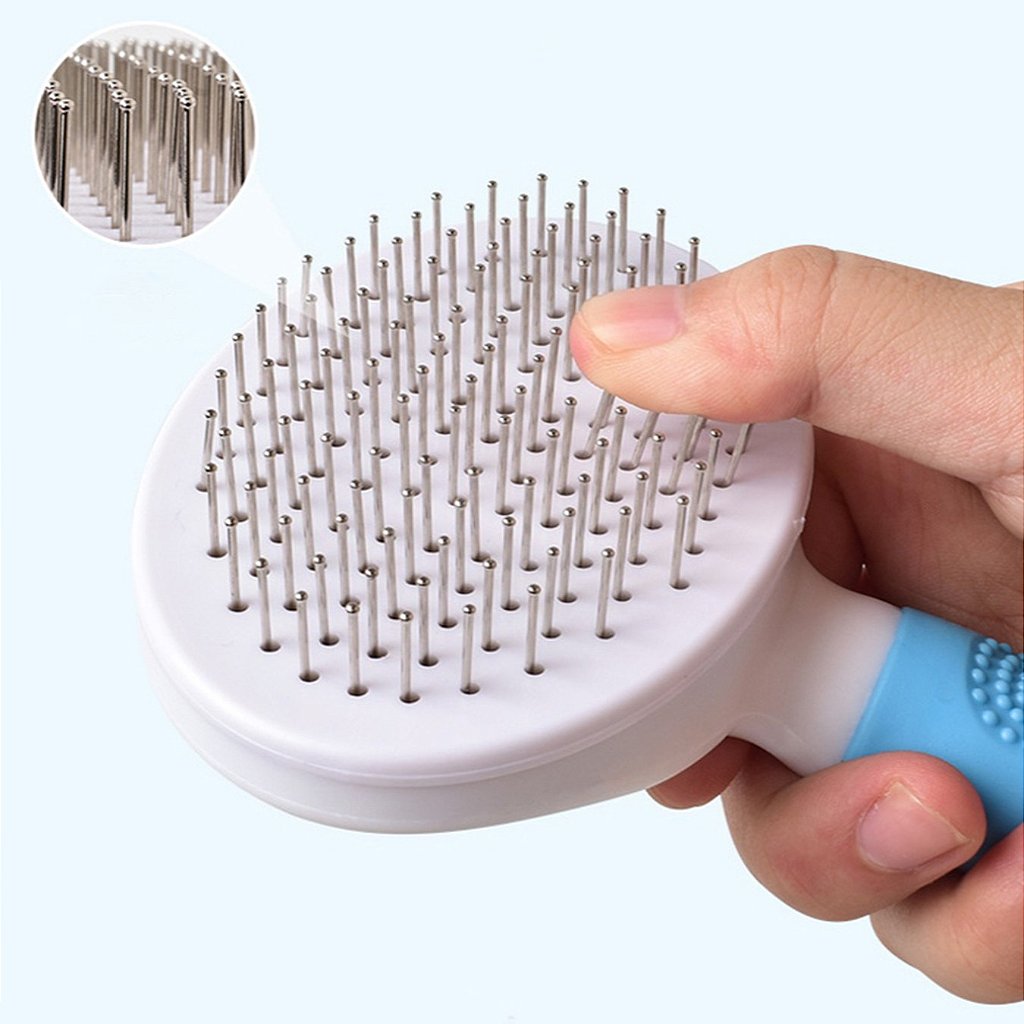 Escova Removedor Tira Pelos Pet Animais Gato Cachorro - Imagem 6